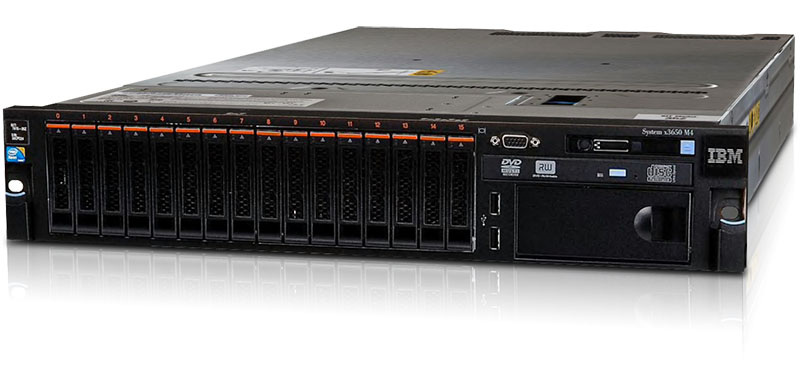 SERVER IBM x3650 M4 E5-2609 v2 (2.5 GHz, 10M Cache)